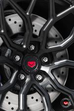 BMW M3 Sedan on Vossen Wheels (S17-01) 2018 года